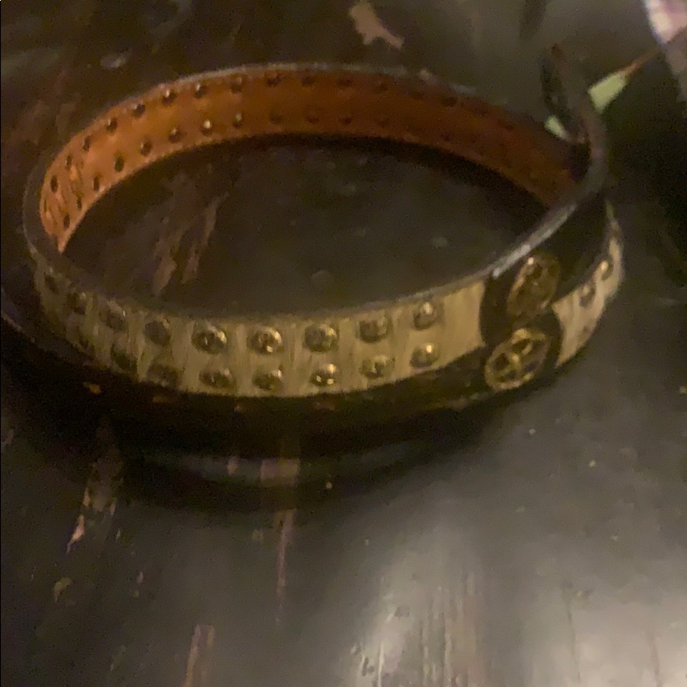 Black Cowhide Belt